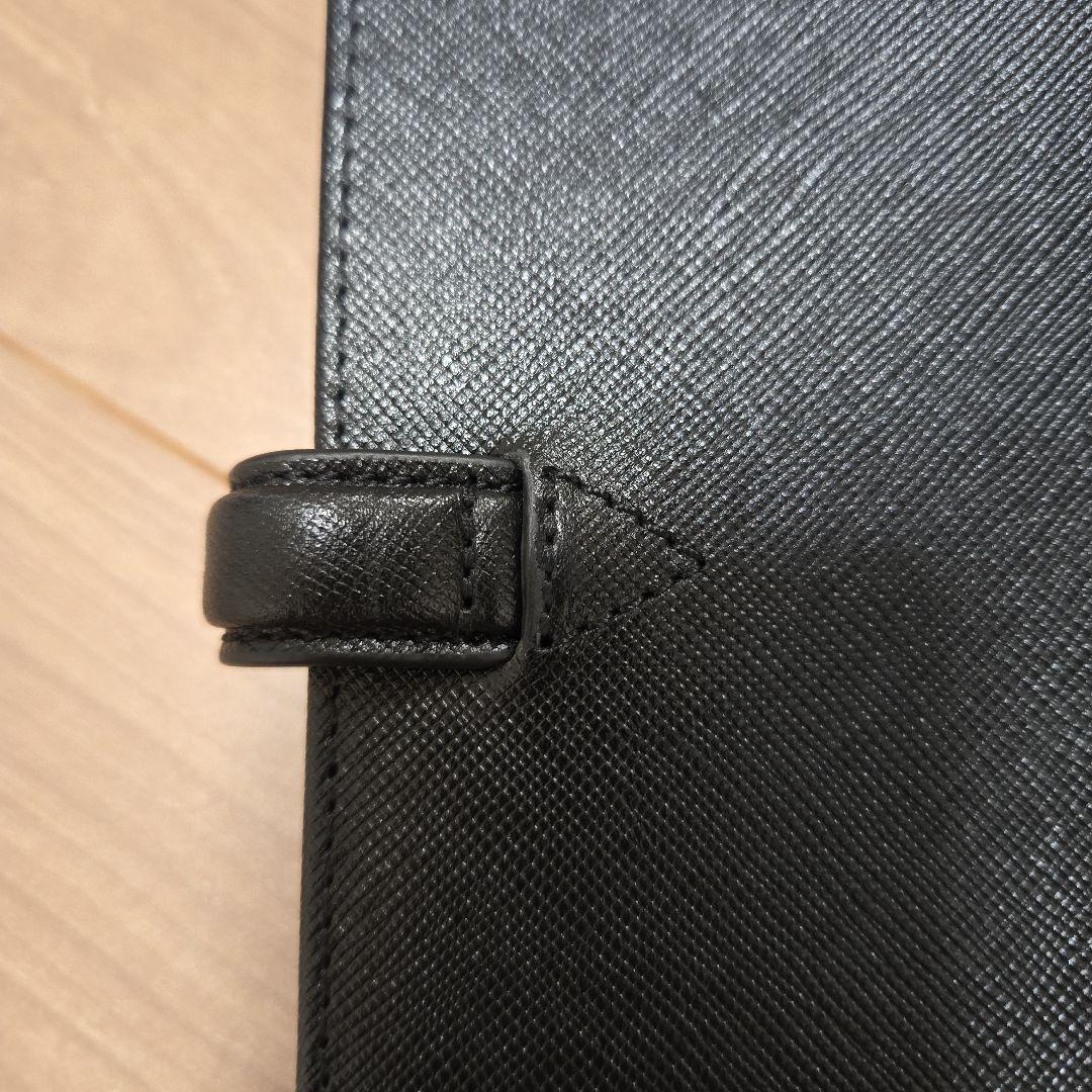 Leather Laboratory　本革 ミーティング ビジネスファイル　黒