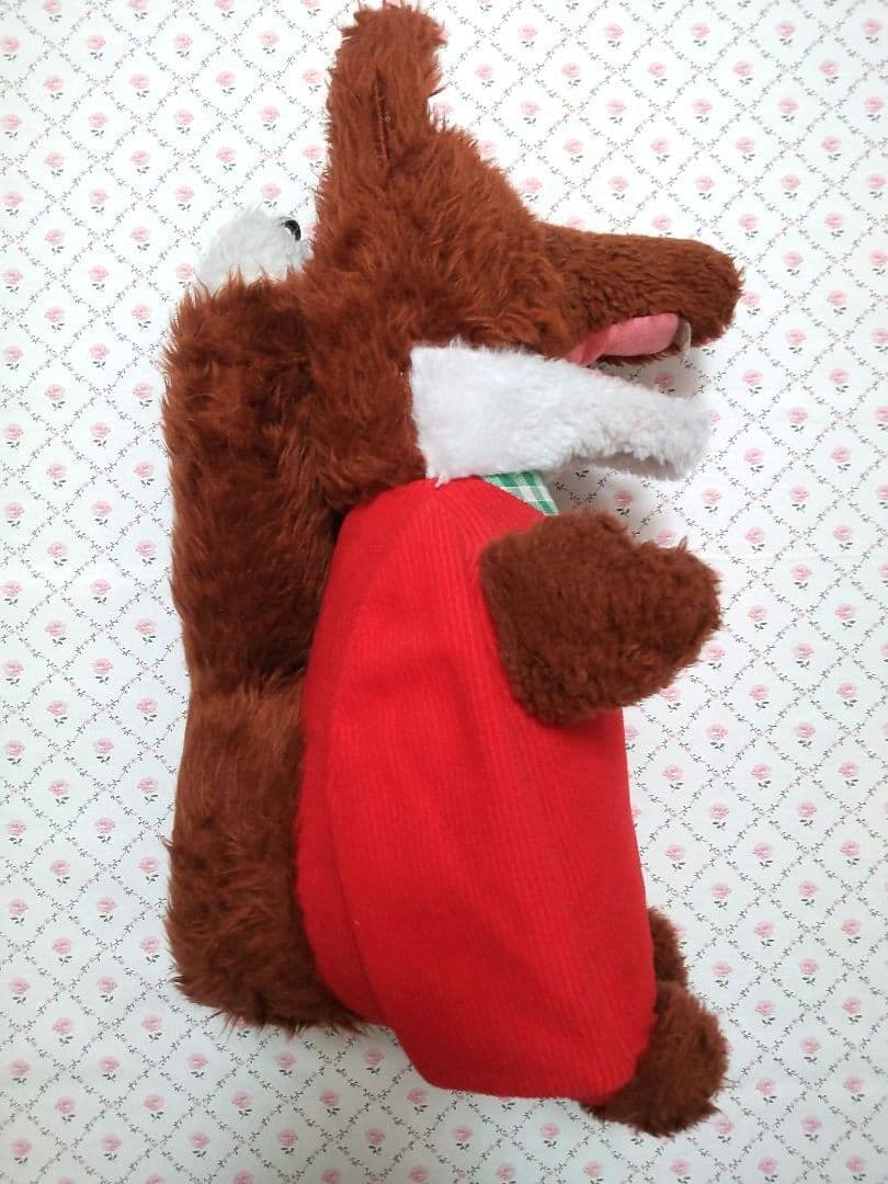 ユーロヴィンテージ ぬいぐるみ 1970s きつね ヴィンテージぬいぐるみfox