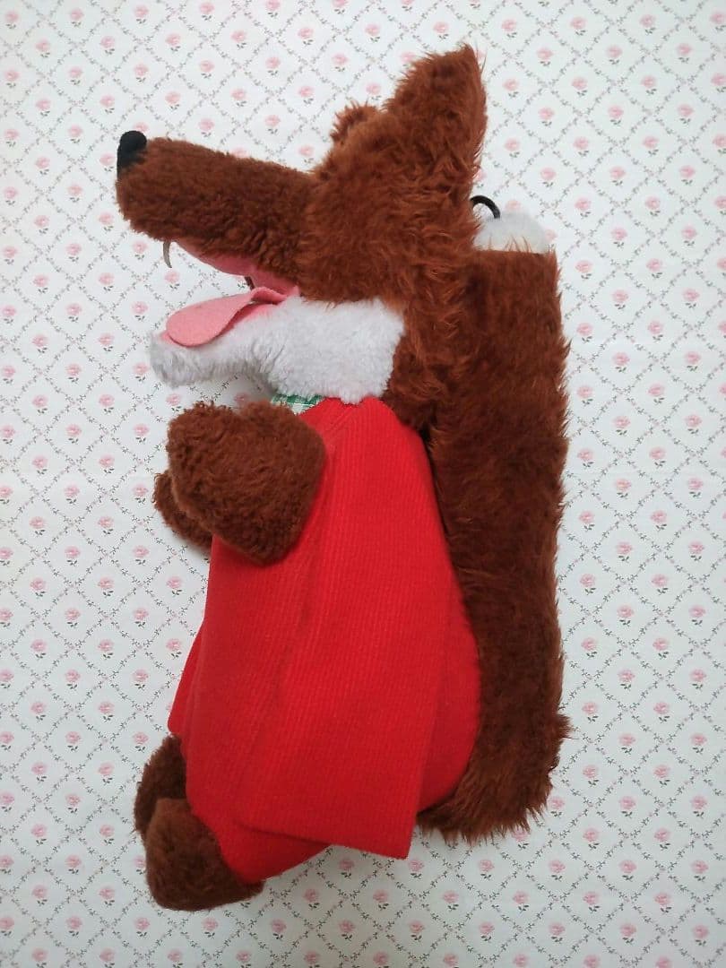 ユーロヴィンテージ ぬいぐるみ 1970s きつね ヴィンテージぬいぐるみfox