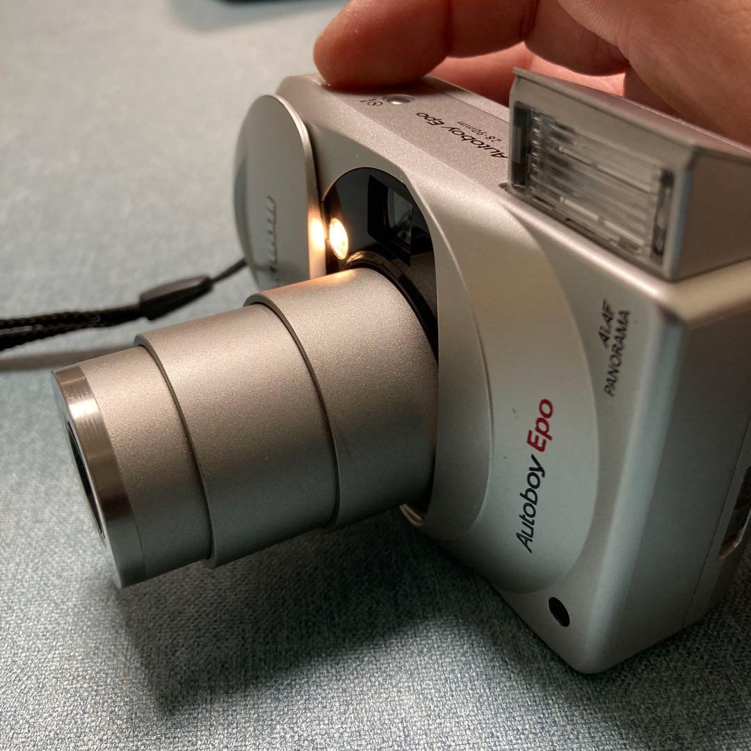 特価！Canon Autoboy Epo フィルムカメラ 新品電池付き！