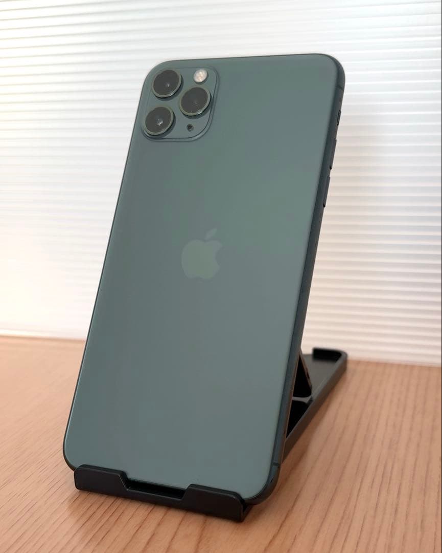 iPhone 11 ProMax 256GB バッテリー100% SIMフリー