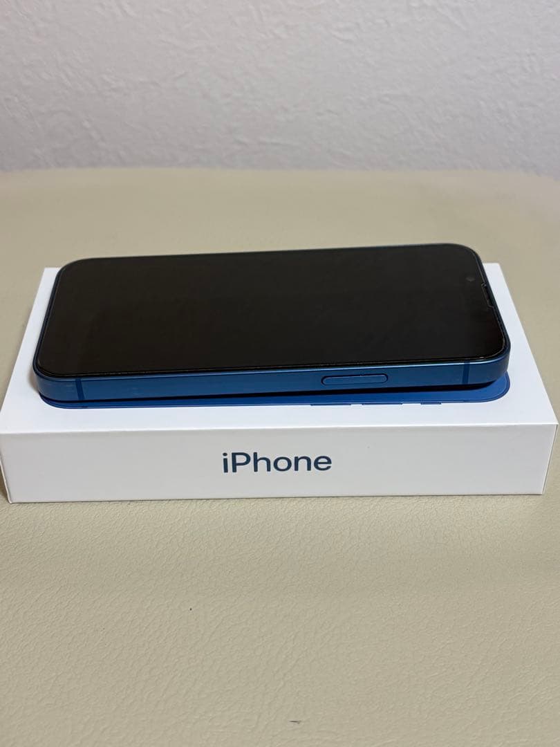 【美品】iPhone 13 mini ブルー 256GB SIMフリー 本体