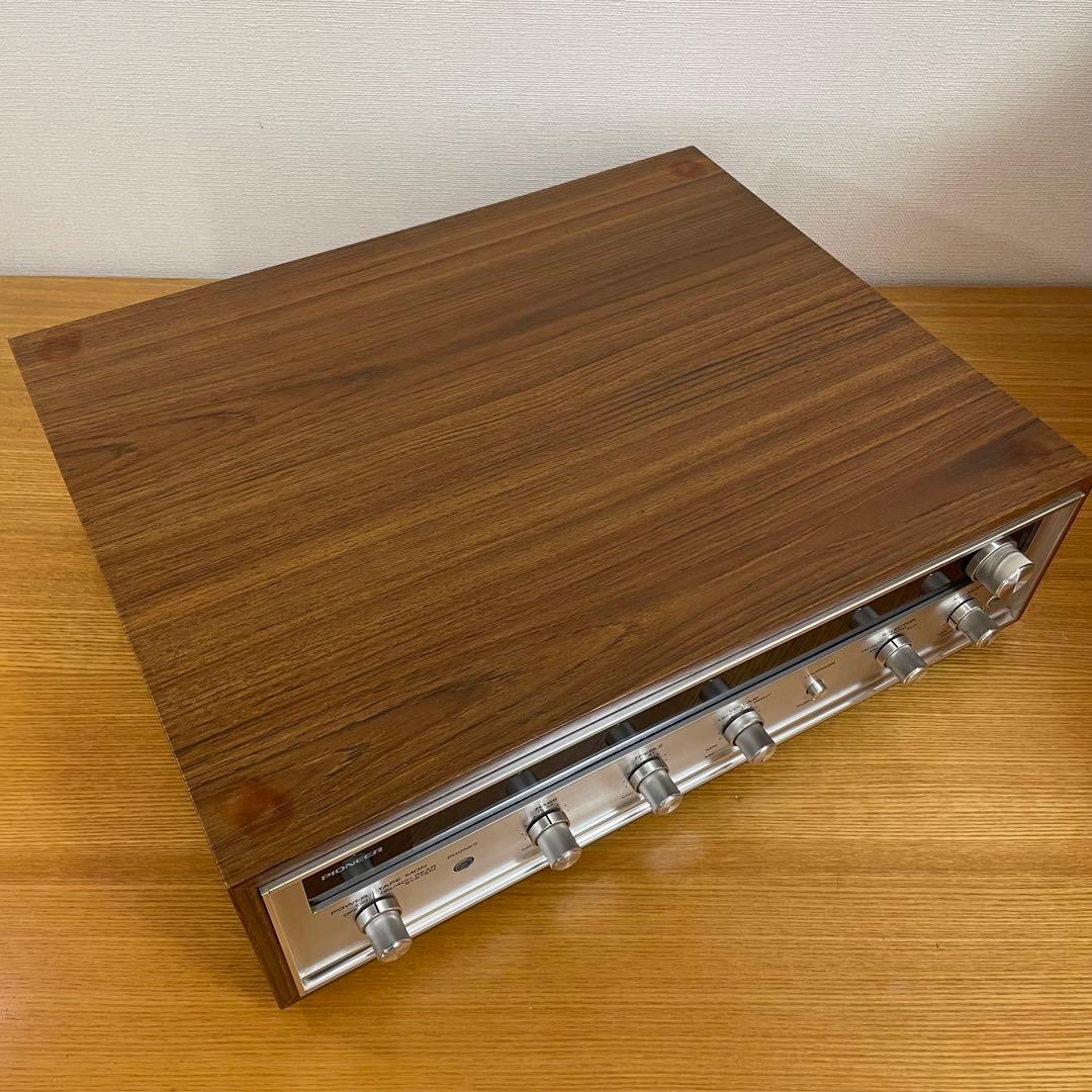 【動作品】パイオニア ステレオ レシーバーアンプE-1000A（昭和レトロ）