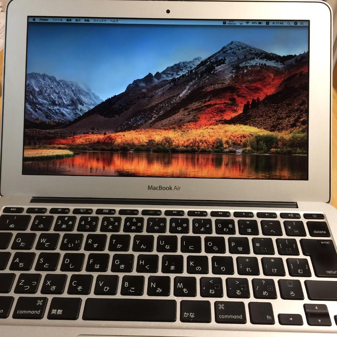 MacBook本体 MacBook Air (11-inch, Mid 2011) 2G / 64G
