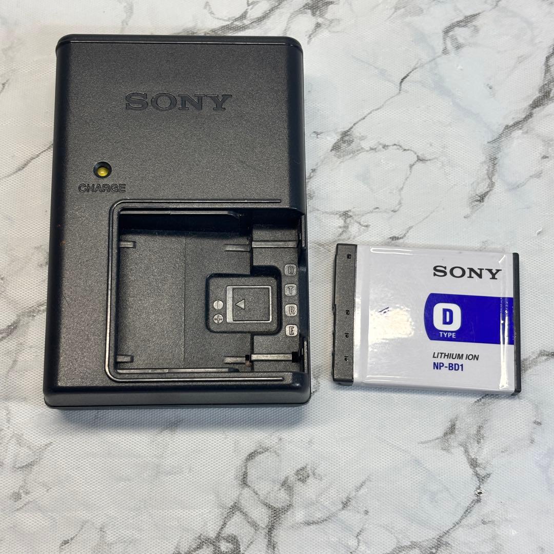 【動作良好】SONY Cyber-shot DSC-T70 ピンク 充電器セット