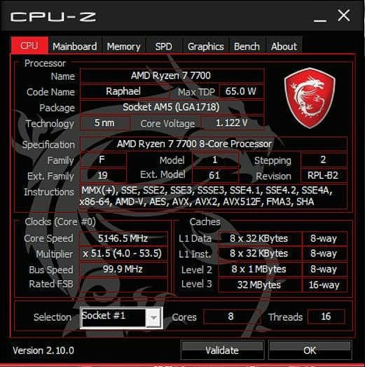 AMD Ryzen7 7700 おまけ付き