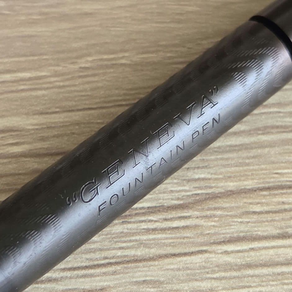 GENEVA インキ止め式 万年筆 14K 戦前？ アンティーク ジャンク