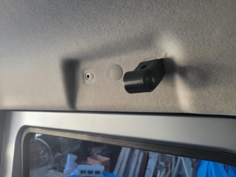カーメイト(CARMATE) クロスライド 車内収納 サイドバー ブラック ハイ