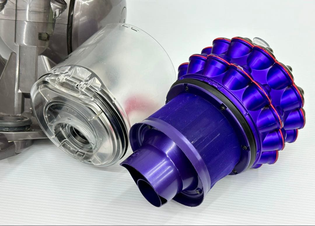 動作保証品　中古　紫　ダイソン　CY25 掃除機　本体のみ　ダストケース付き