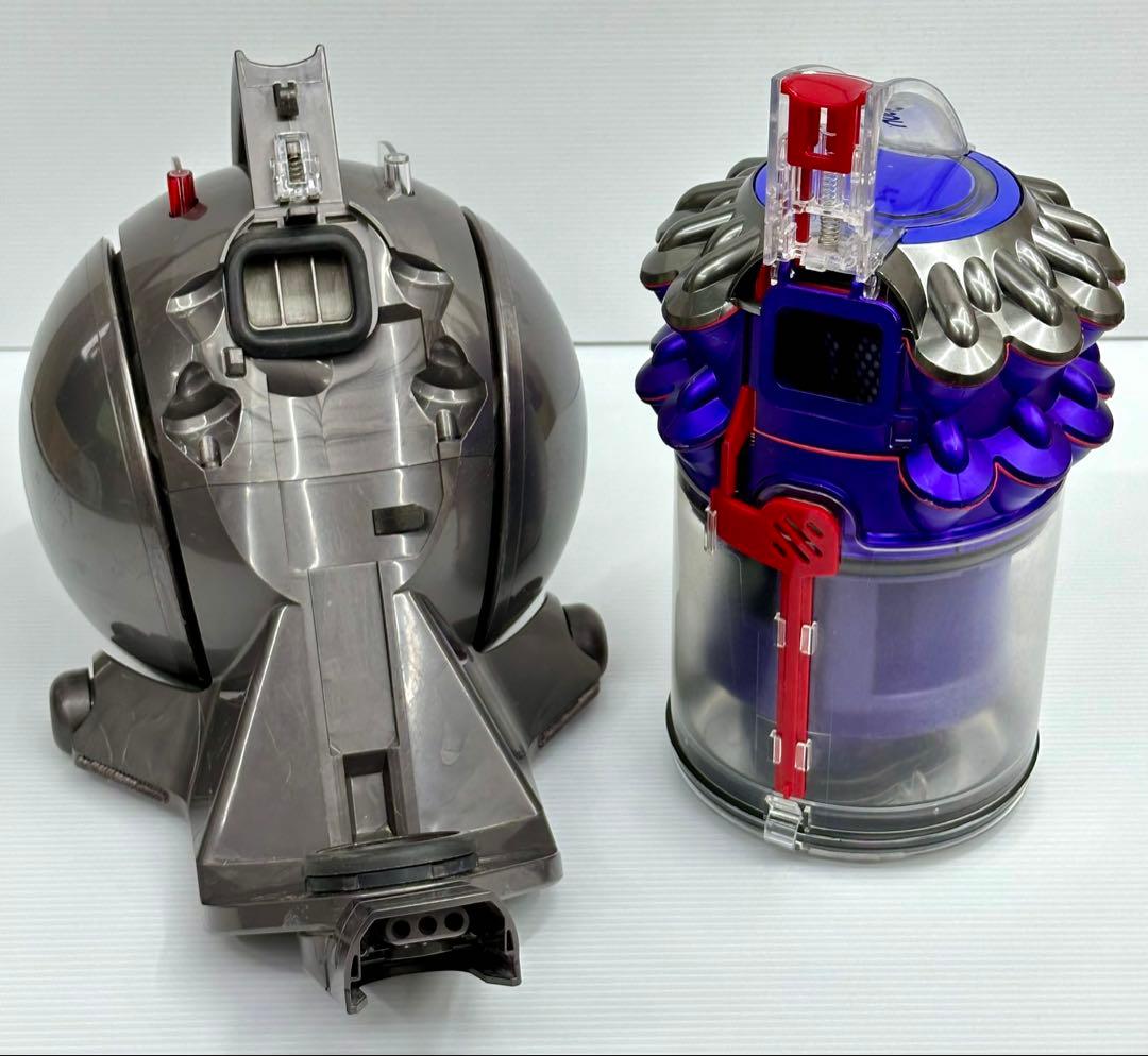 動作保証品　中古　紫　ダイソン　CY25 掃除機　本体のみ　ダストケース付き