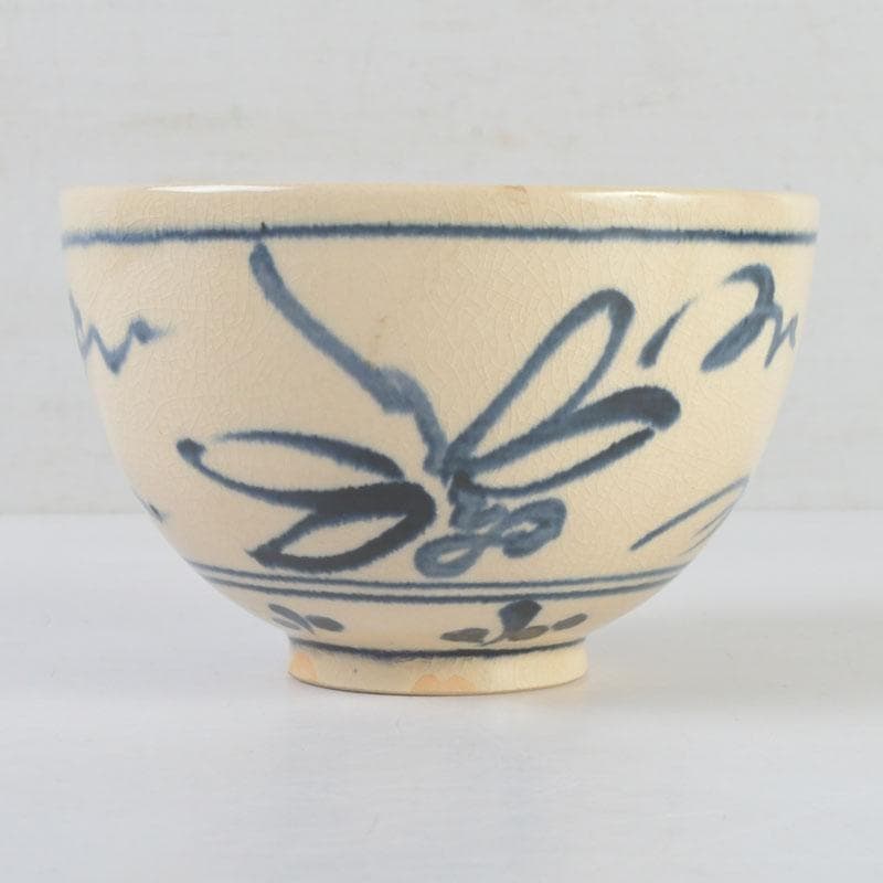 茶道具　安南染付　蜻蛉文　数茶碗　十客　時代箱　V　9973A