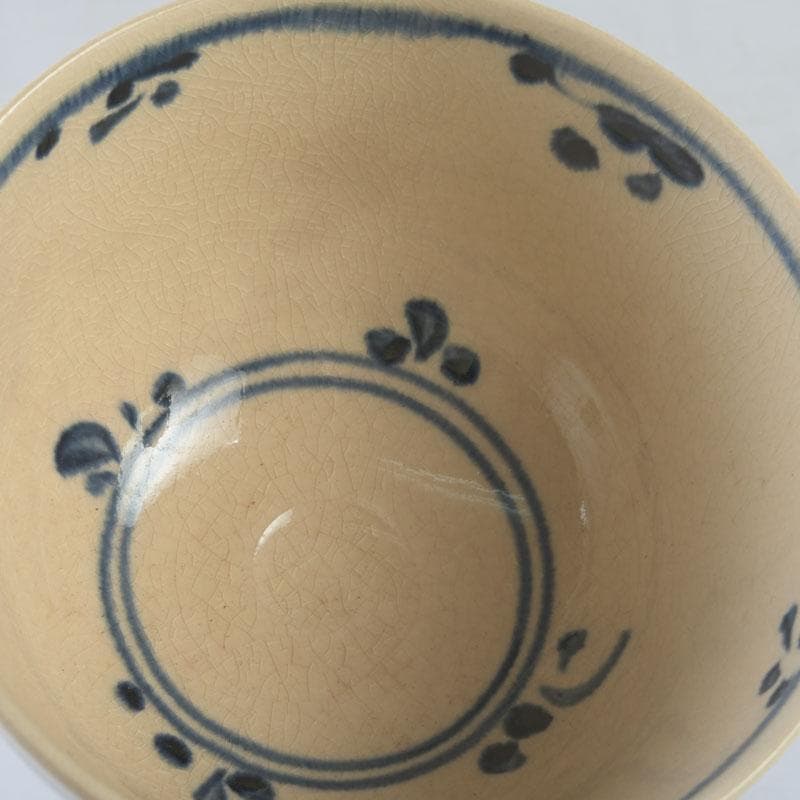 茶道具　安南染付　蜻蛉文　数茶碗　十客　時代箱　V　9973A