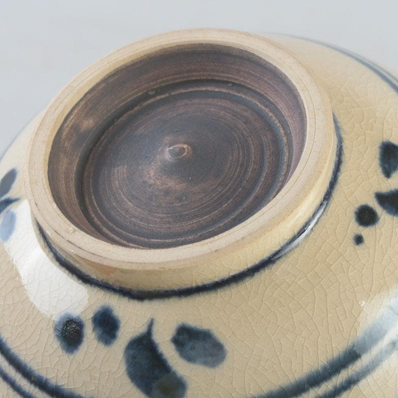 茶道具　安南染付　蜻蛉文　数茶碗　十客　時代箱　V　9973A