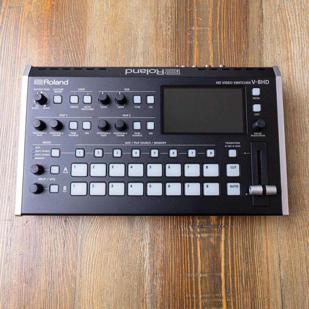 【①美品】Roland V-8HD HDMI 8入力 ビデオスイッチャー 元箱付