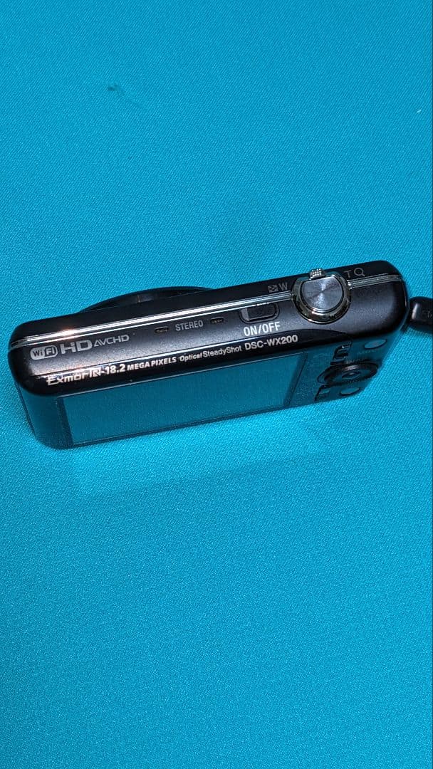 SONY Cyber-shot デジカメWX200 極美品！完動品！色ブラック