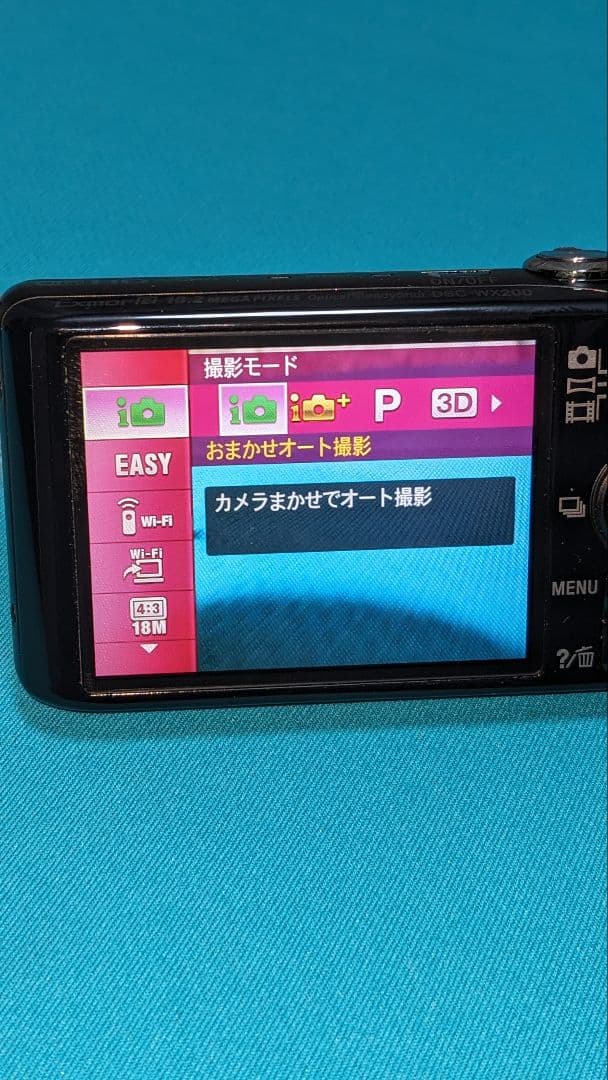 SONY Cyber-shot デジカメWX200 極美品！完動品！色ブラック
