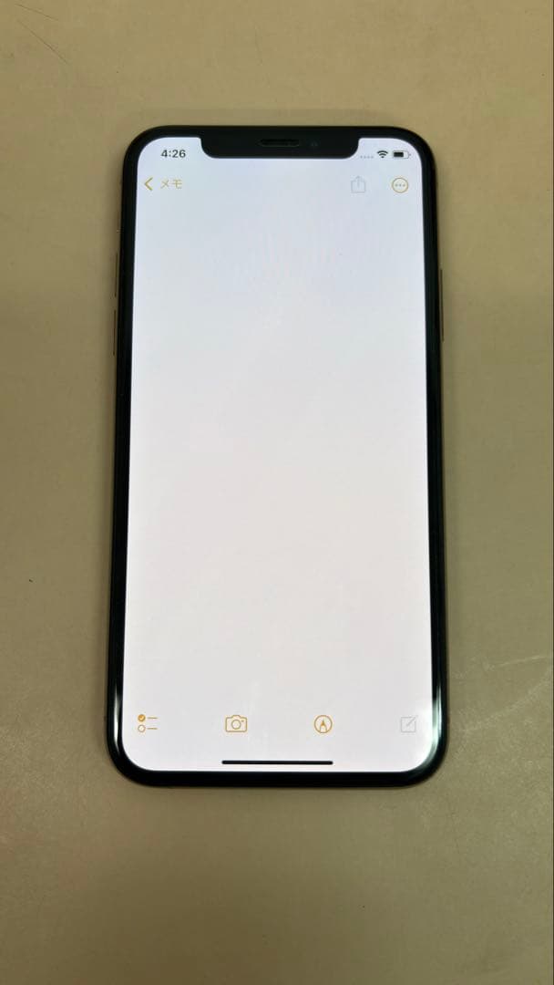 iPhone XS 256G SIMロックあり　ゴールドdocomo