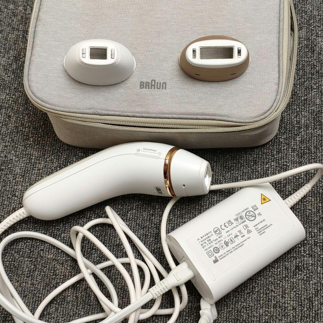 BRAUN 脱毛器 アタッチメント3個 シルクエキスパートPRO5 脱毛機