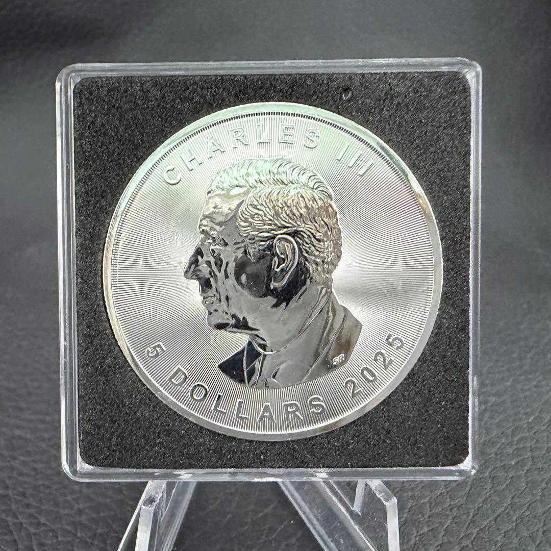 100枚限定 メイプルリーフ 銀貨 カラー エジプト オシリス 1オンス 1oz
