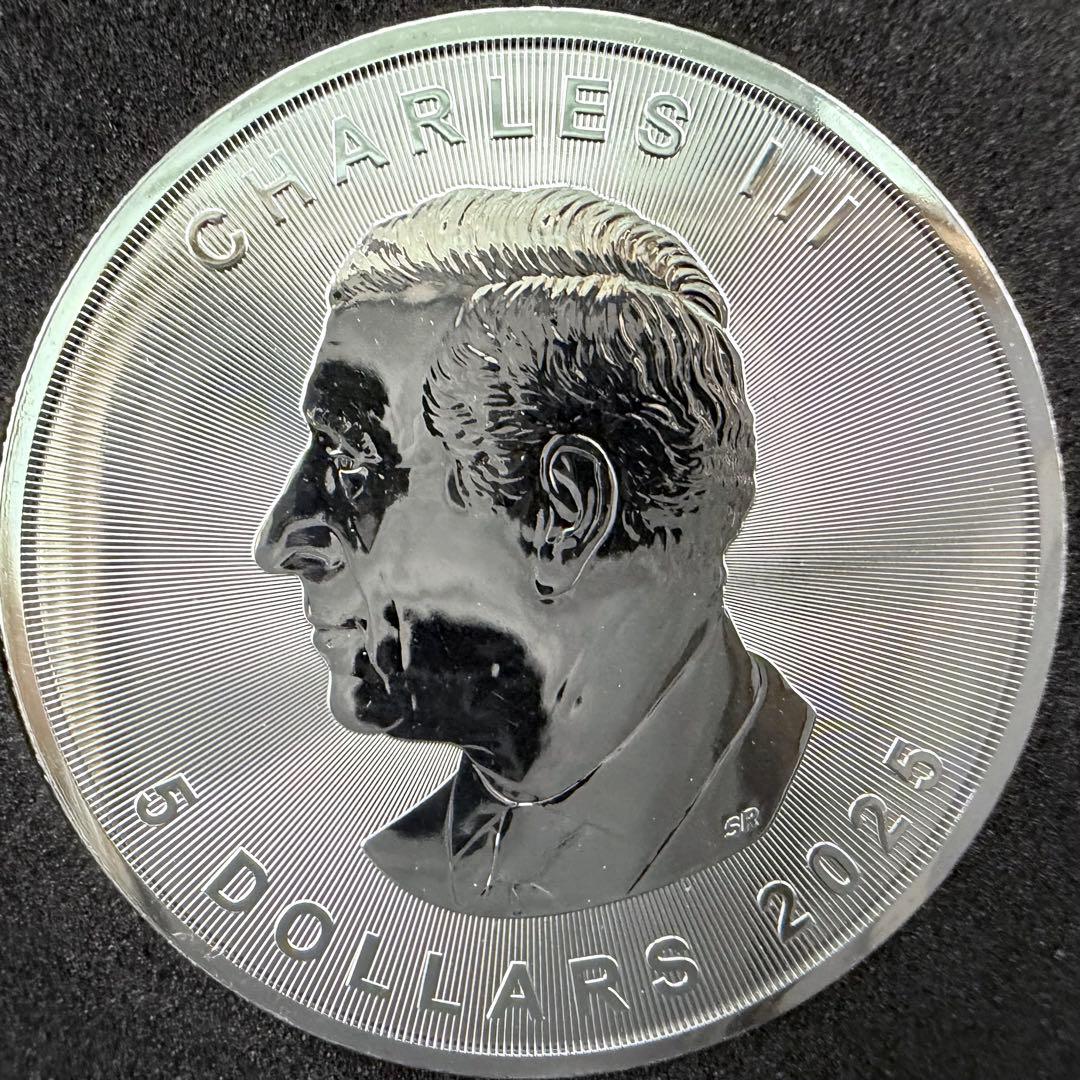 100枚限定 メイプルリーフ 銀貨 カラー エジプト オシリス 1オンス 1oz