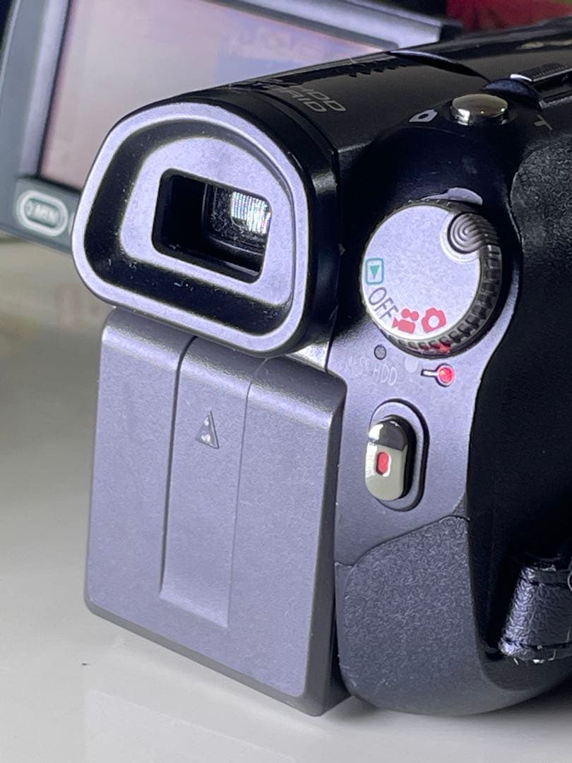 【取置き済】HDC-HS350 SD/HDDワイコンレンズ&大容量バッテリー付き