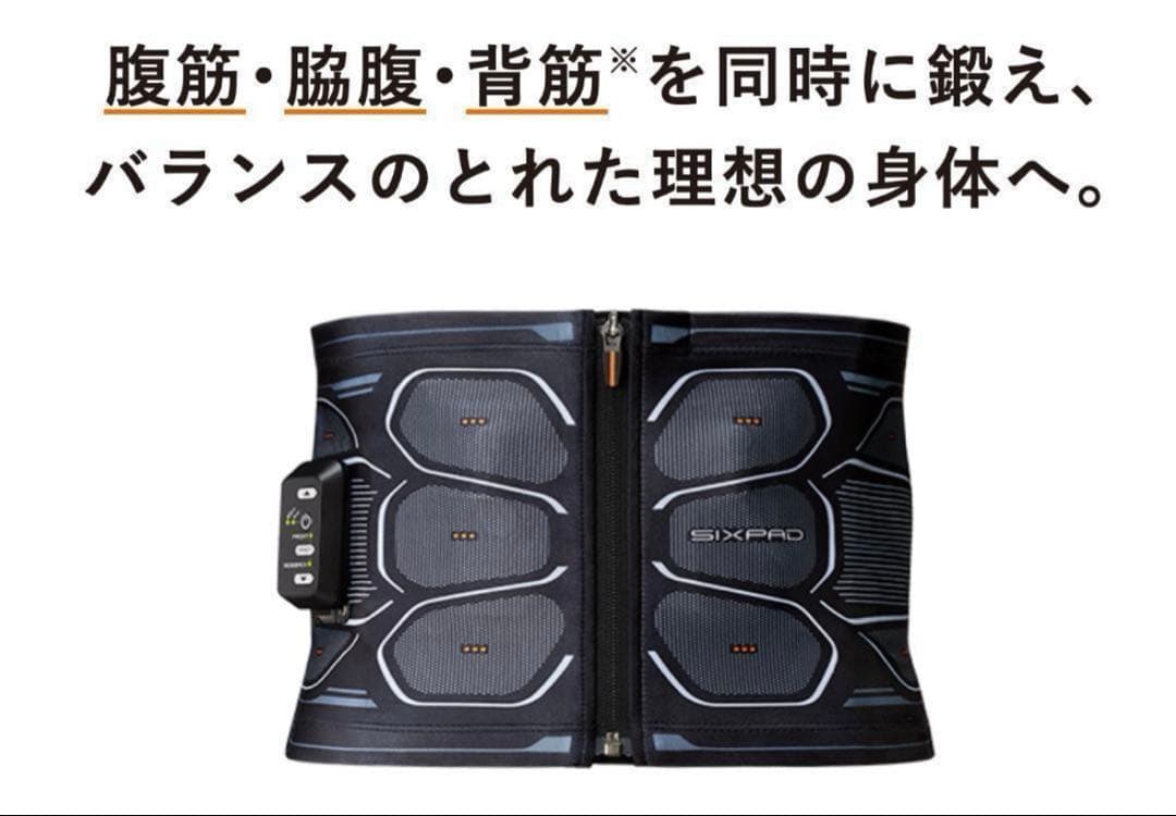 シックスパッド SIXPAD パワースーツ コアベルト 腹筋 EMS メンズM