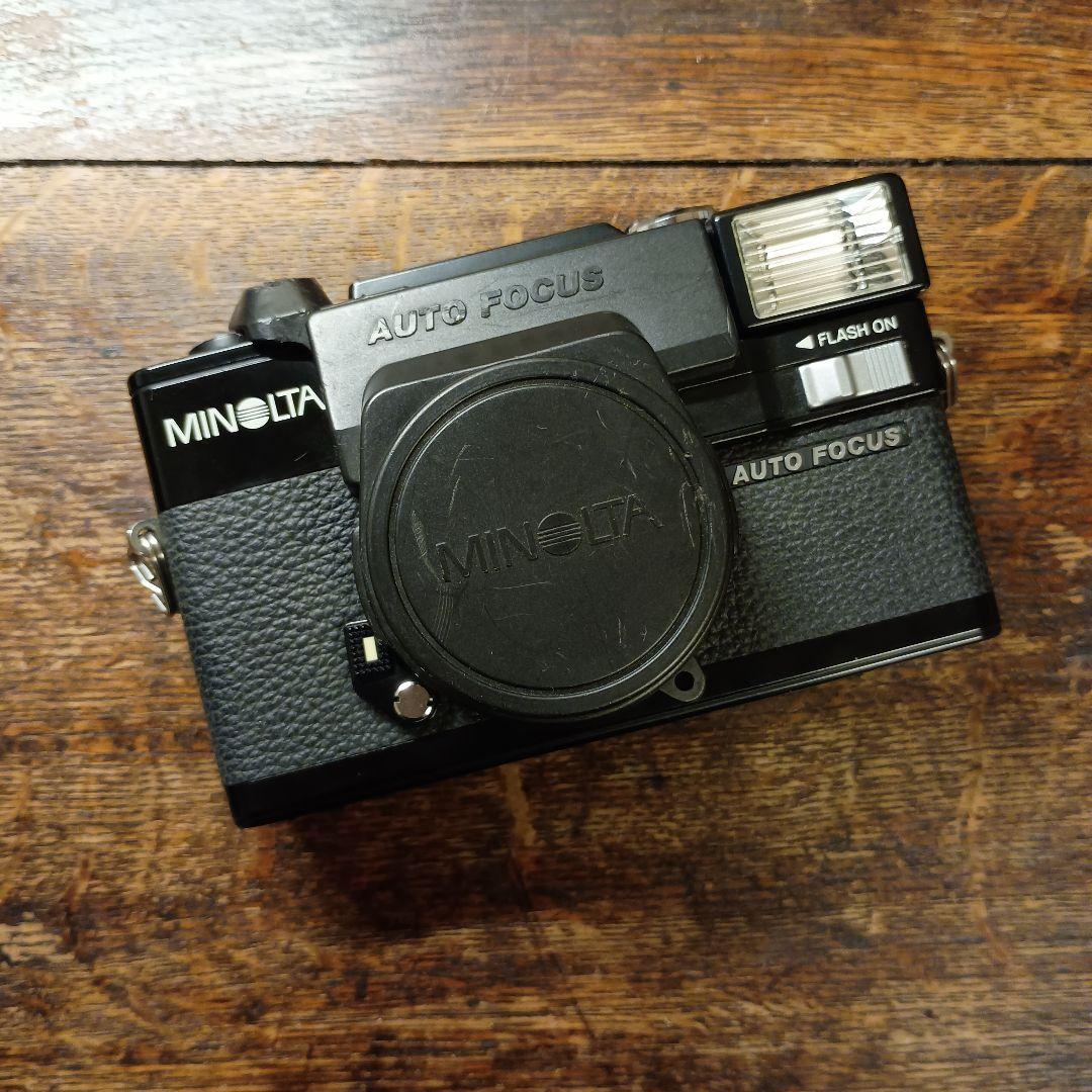MINOLTA HI-MATIC AF-D 銘玉38mm F2.8　動作確認