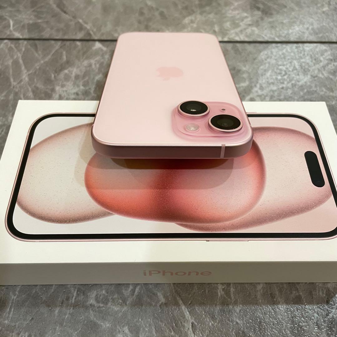 Apple iPhone15 128GB SIMフリー ピンク 箱付き