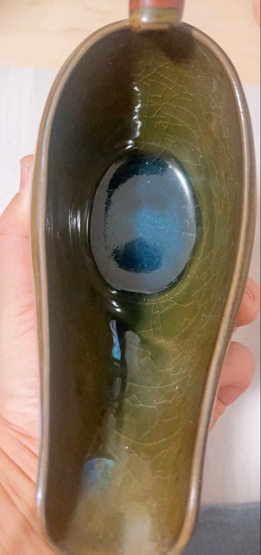 鈞窯 龍柄爵 杯 陶磁器 陶芸　酒器　中国美術 置物 賞物