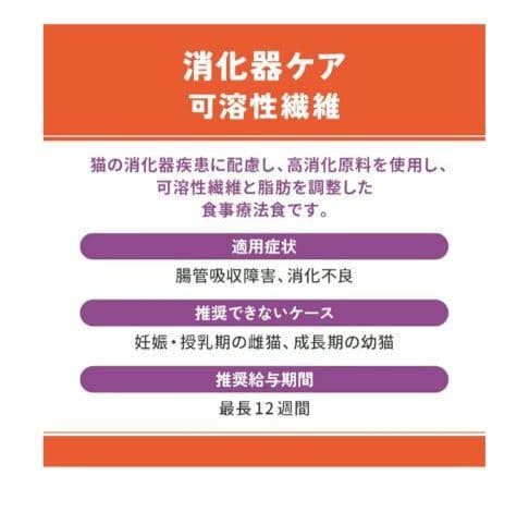 VetsWell【消化器ケア】キャットフード 猫用食事療法食２kg ×２袋
