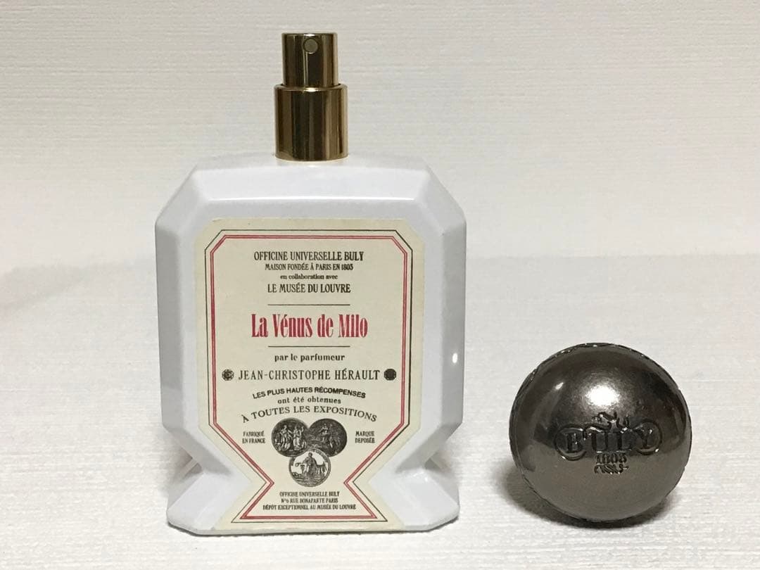 ビュリー　⭐️ ミロのヴィーナス　75ml 水溶性香水　アルコールフリー　限定