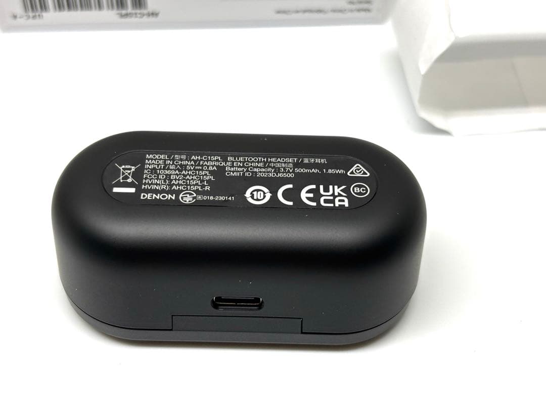 音質革命！DENON Perl Pro AH-C15PL ワイヤレスイヤホン