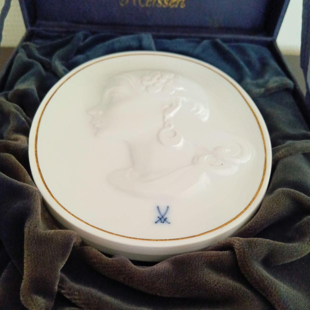 MEISSEN マイセン 吹田恭啓 陶板画 レリーフ 本体のみ