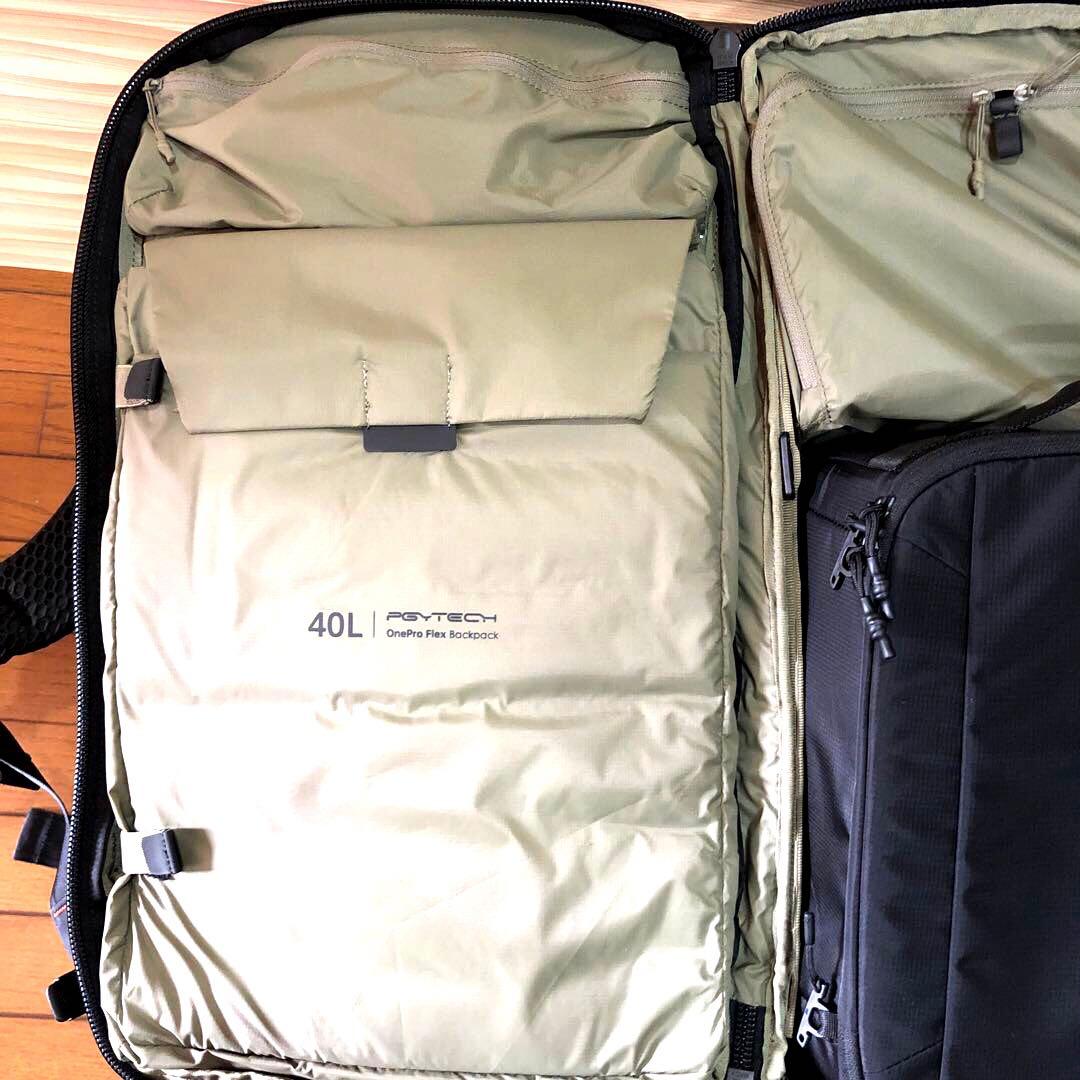 PGYTECH onepro Flex バッグ 40L インサート ボックスM