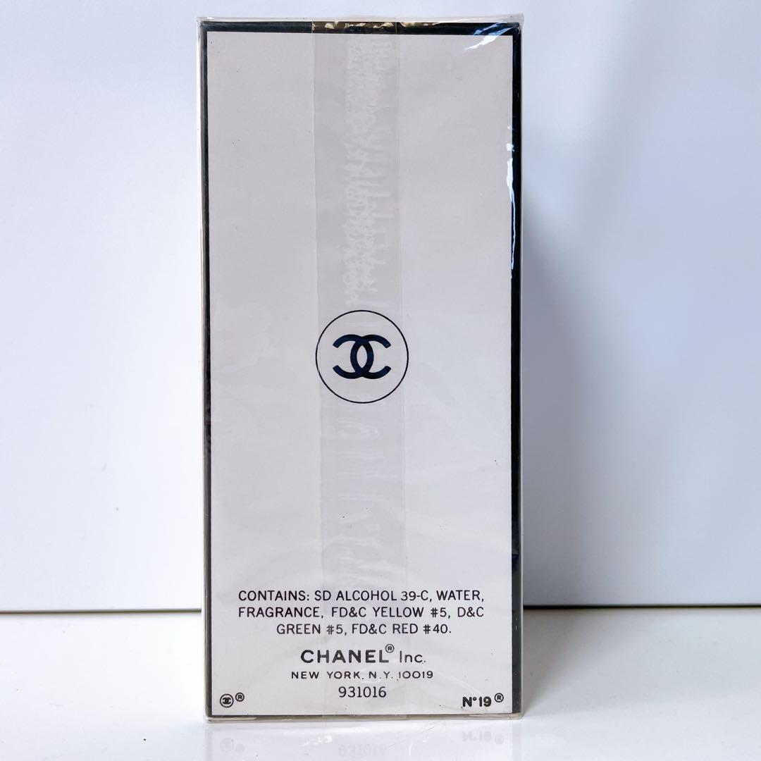168CHANEL Eau de Toilette N°19 118ML