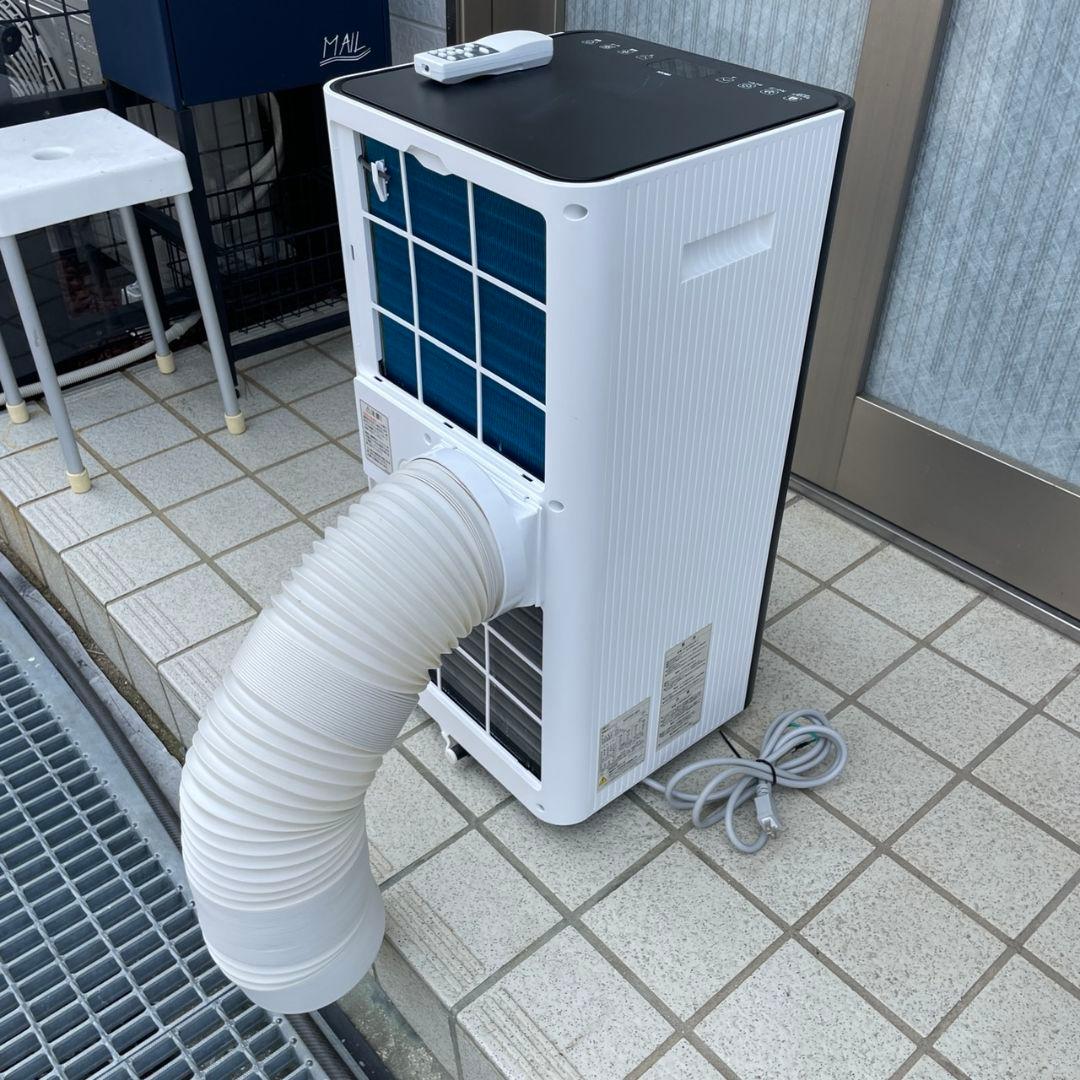 広電2021年製移動式エアコン オールシーズン冷風/温風/除湿/送風 送料無料