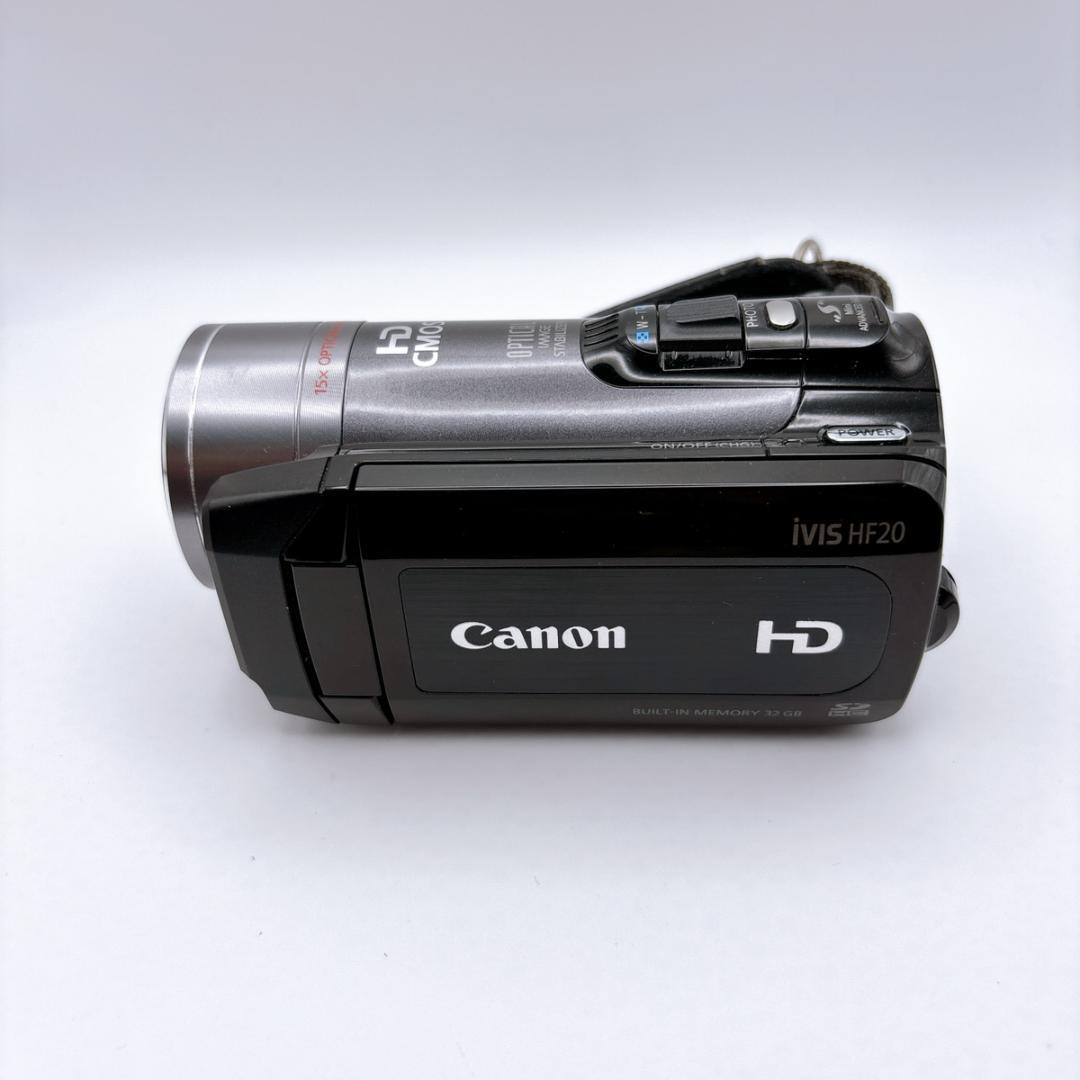 【ほぼ未使用】Canon キヤノン iVIS HF20 デジタルビデオカメラ