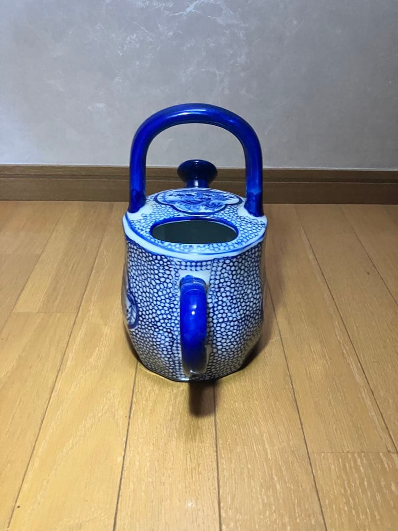 じょうろ花瓶　陶器　インテリア　アンティーク　昭和レトロ
