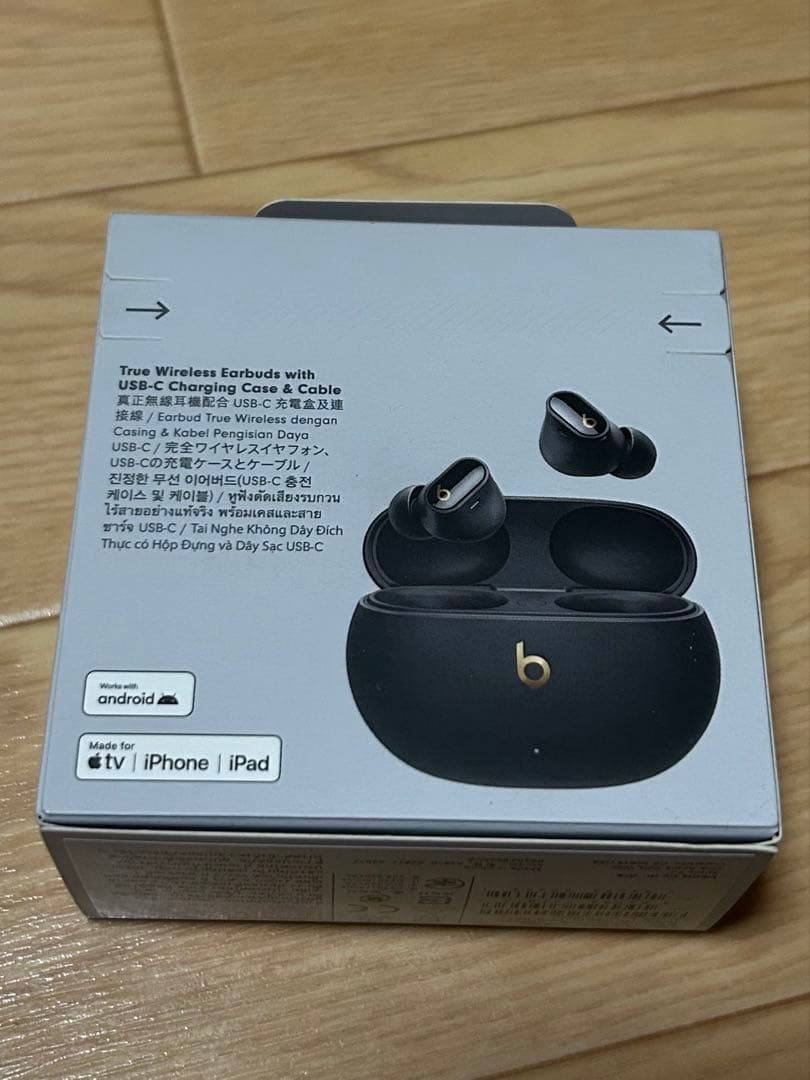 Beats Studio Buds + ブラック　未開封