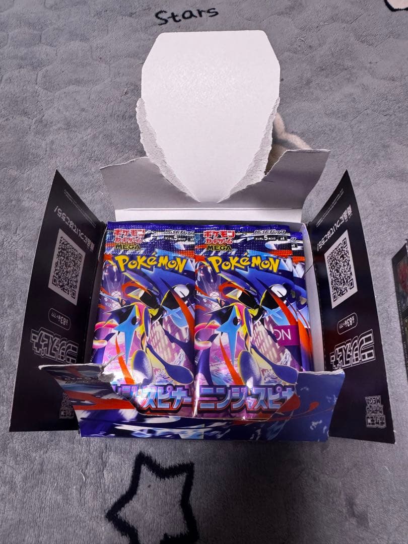 ポケモンカードニンジャスピナーexバラパック60パック