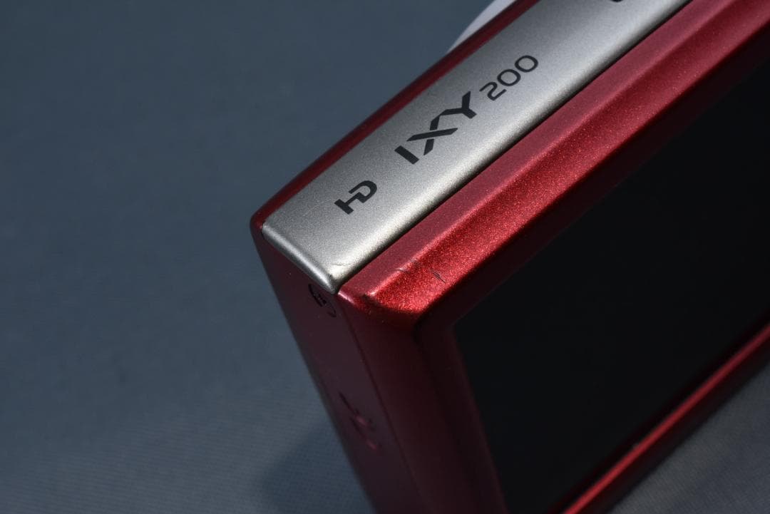 Canon ixy 200 red 美品 キャノン イクシー