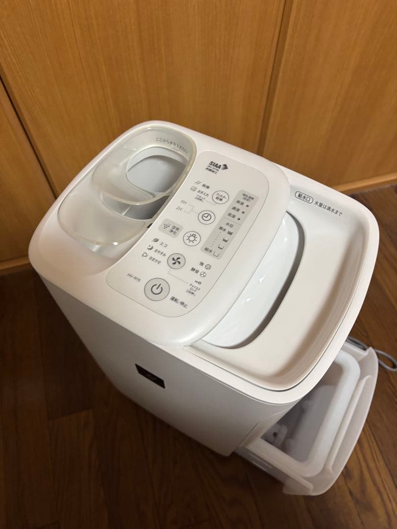 SHARP 加湿器 HV-R75-W 箱無し 説明書無し