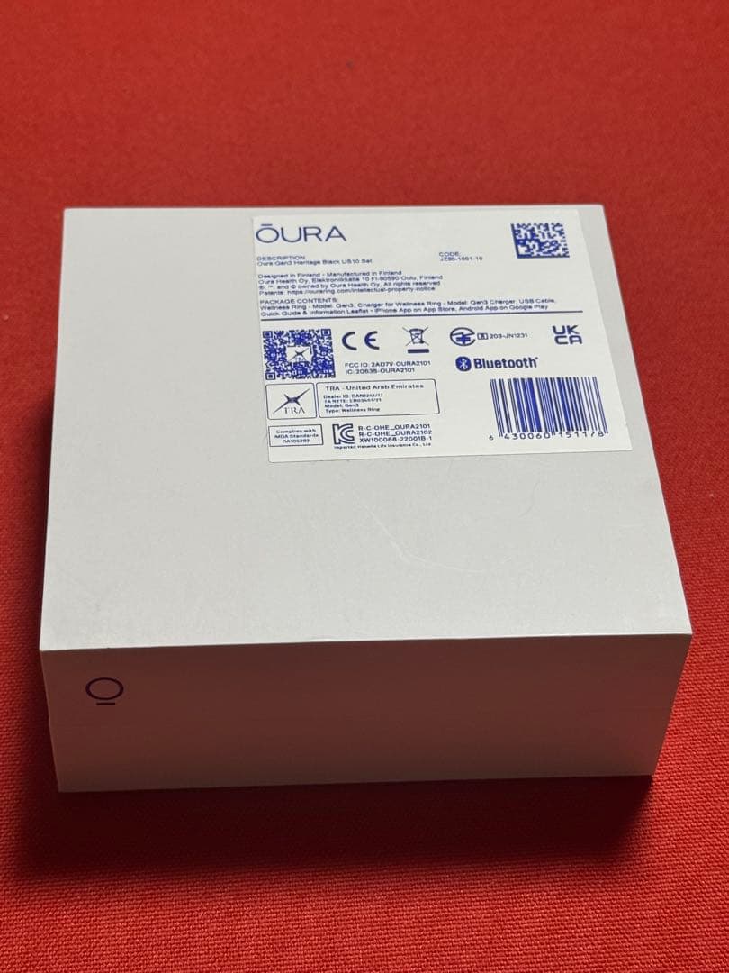 Oura Ring Gen3 ブラック US10 美品　付属品完備　即日発送！