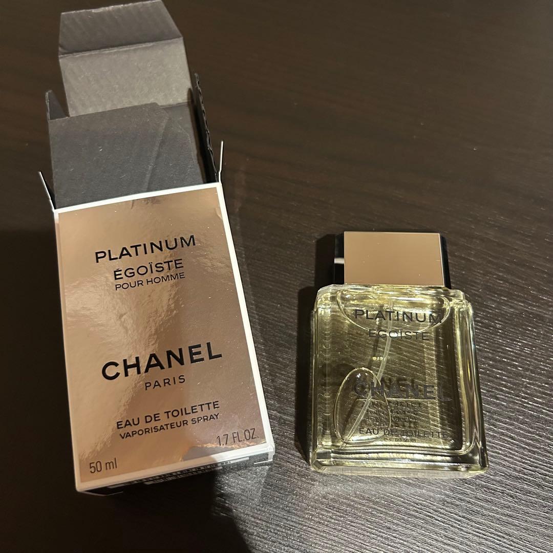 シャネルエゴイスト プラチナム オードトワレ 50ml CHANEL香水 1本