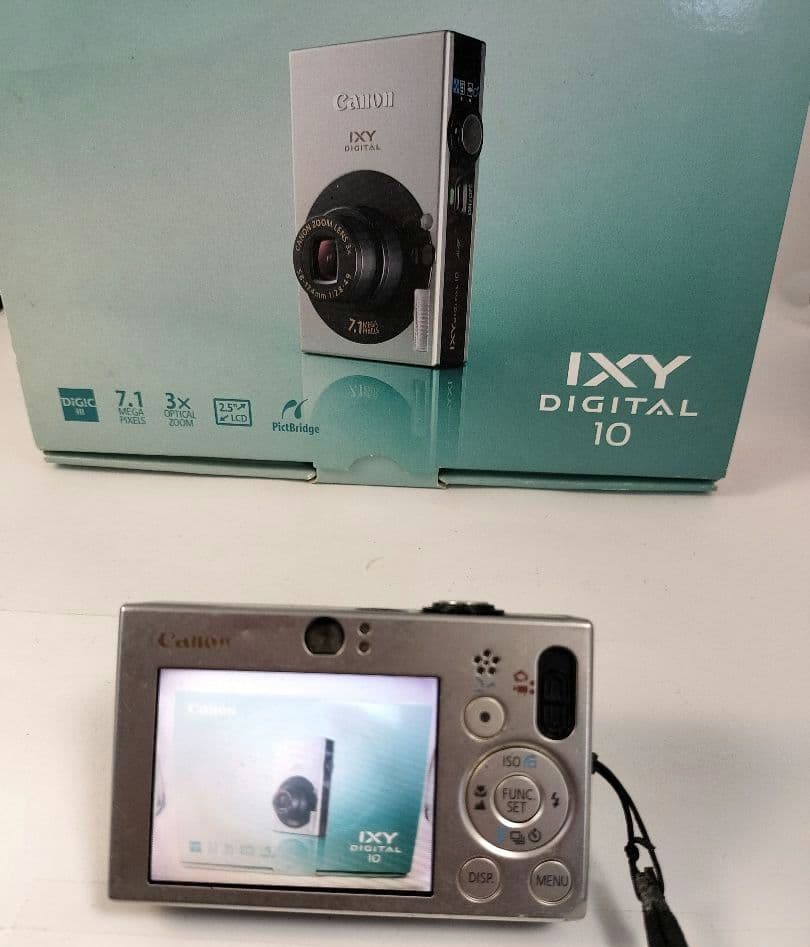【動作確認済・元箱付】Canon IXY DIGITAL 10 デジカメ