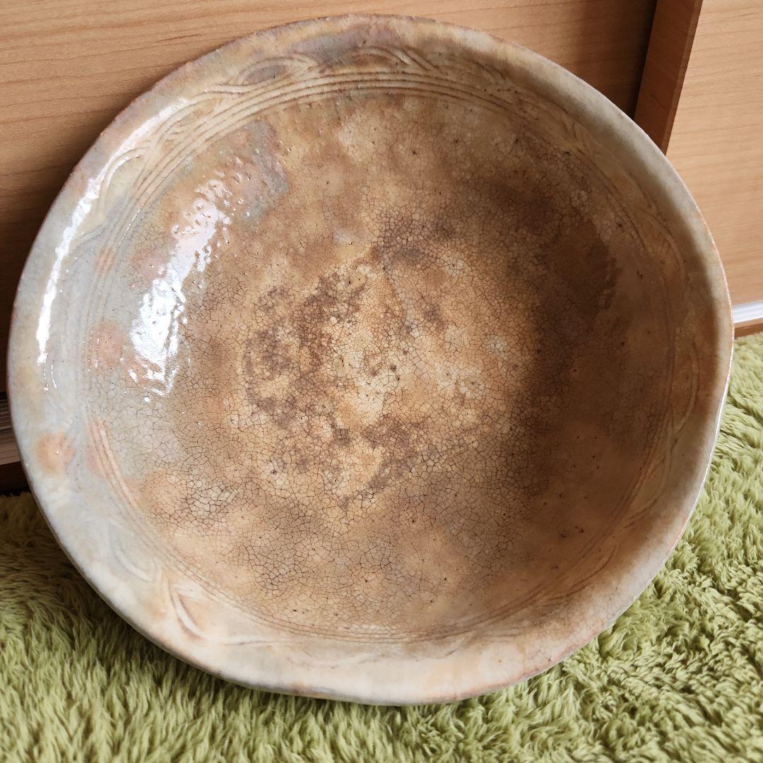 古い粉彩中皿