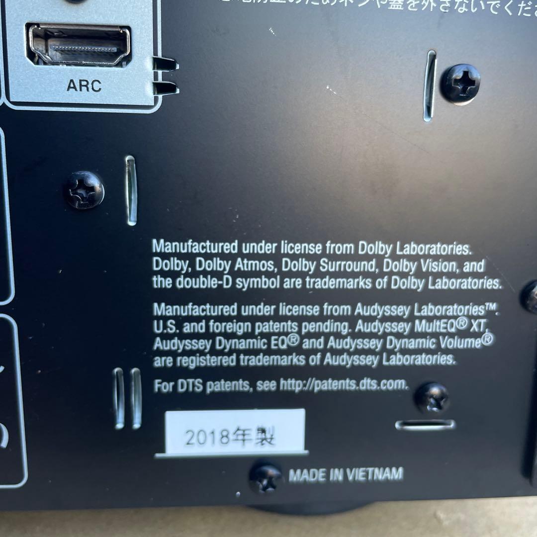 DENON AVR-X2500H AVアンプ 2018年製