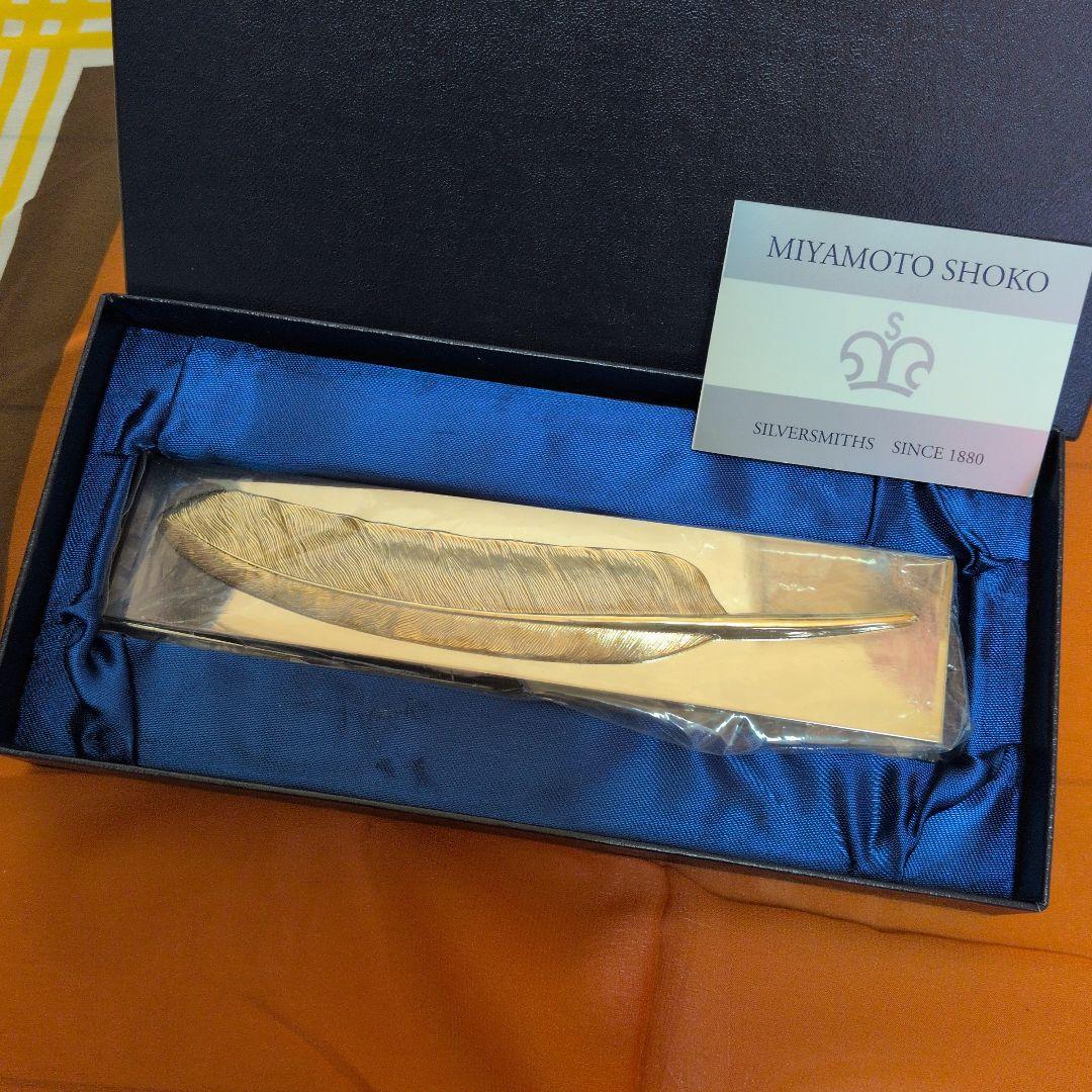 新品　宮本商行　フェザー　クリップ　ゴールド　希少　箱付