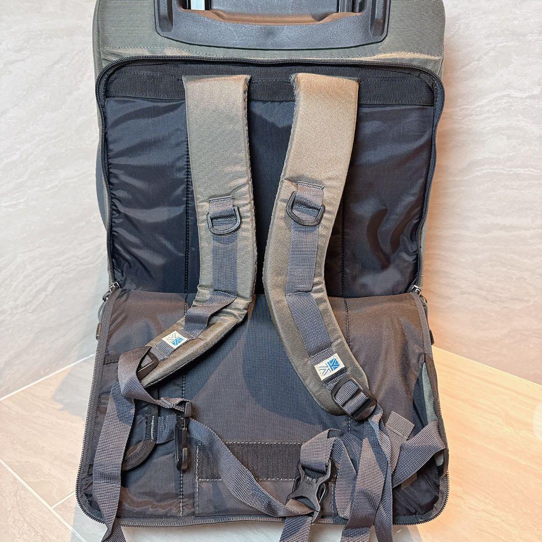 【極美品】karrimor カリマー エアポートプロ40 キャリー カーキ