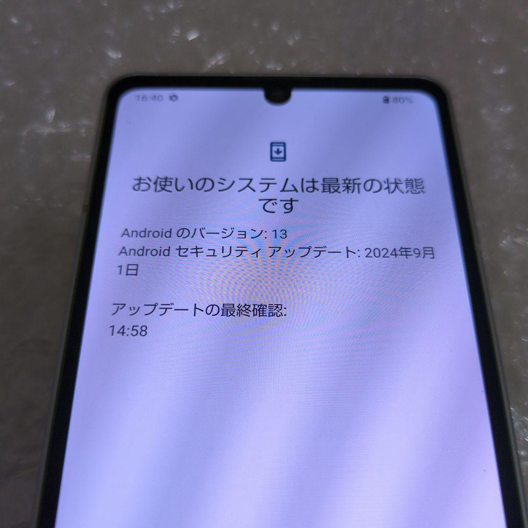 【美品】AQUOS sense6 SHG05 SIMフリー